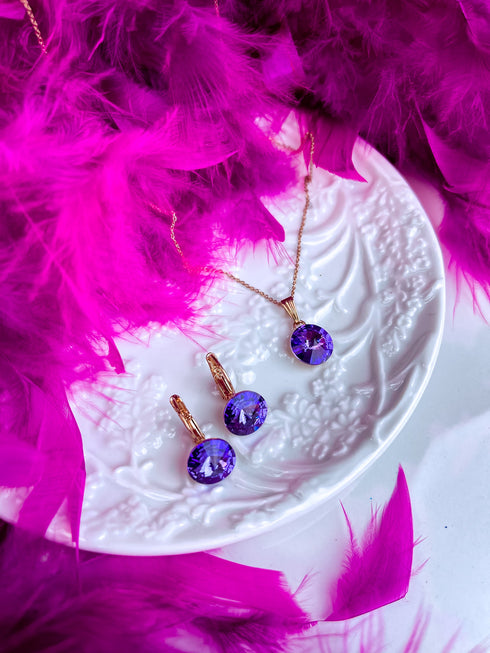 Necklace "Shining circle"